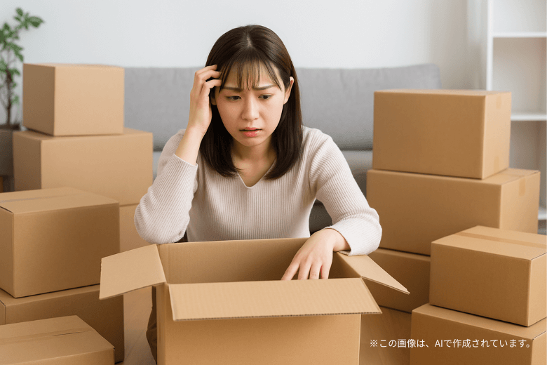 引越しで発覚！荷物が多すぎる人の特徴と減らし方 - ドッとあ～る 